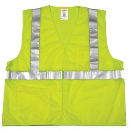 TINGLEY RUBBER 4Xl/5Xl Grn Safe Vest V70622.4X-5X